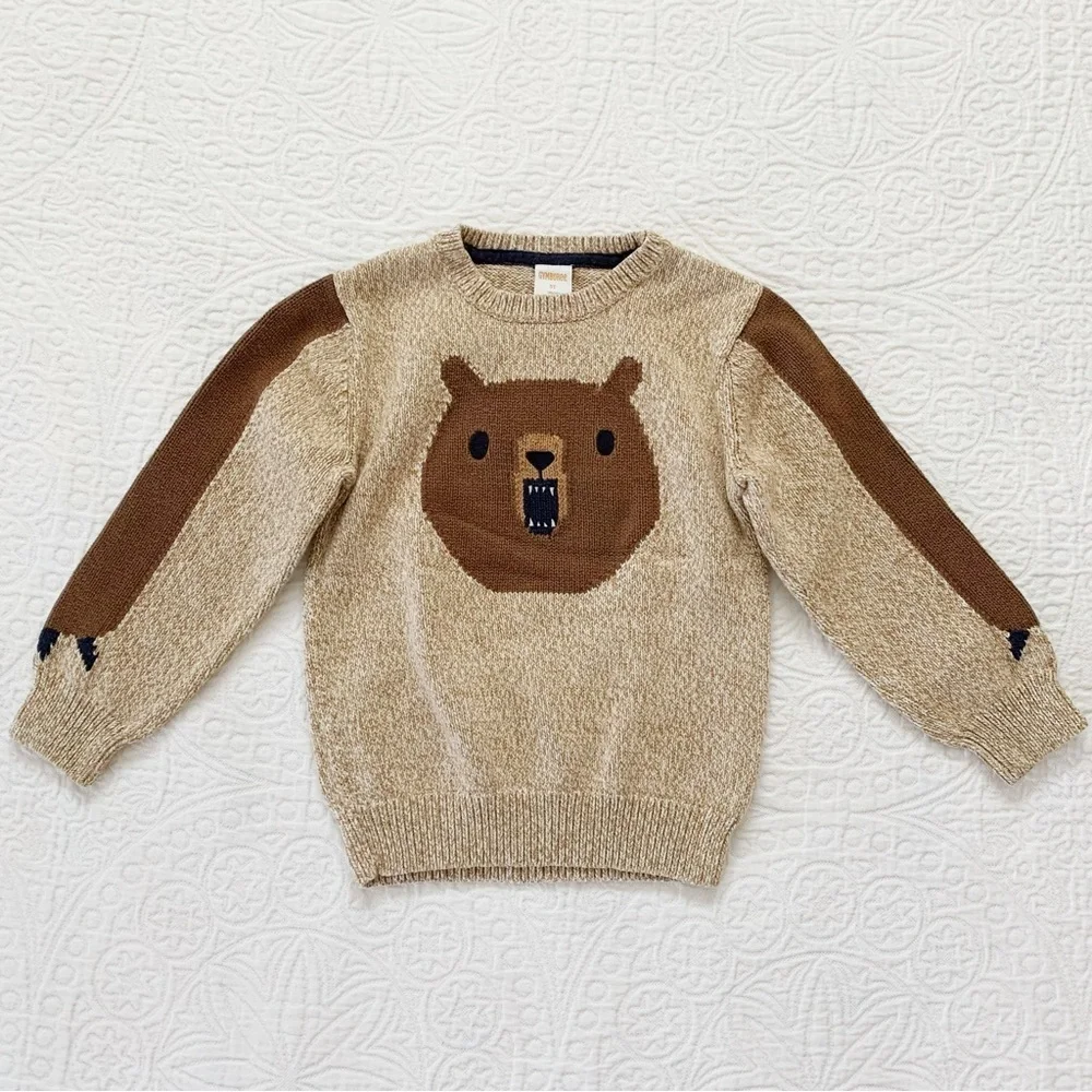 Gymboree Bear‎ Cotton Sweater (5T)